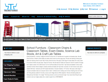 Tablet Screenshot of education-furniture.com